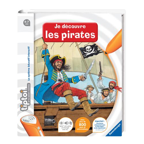 Livre Tiptoi Je découvre les pirates Ravensburger